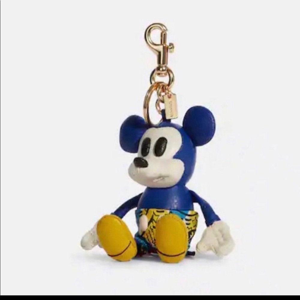 NWT Coach Mickey keychain